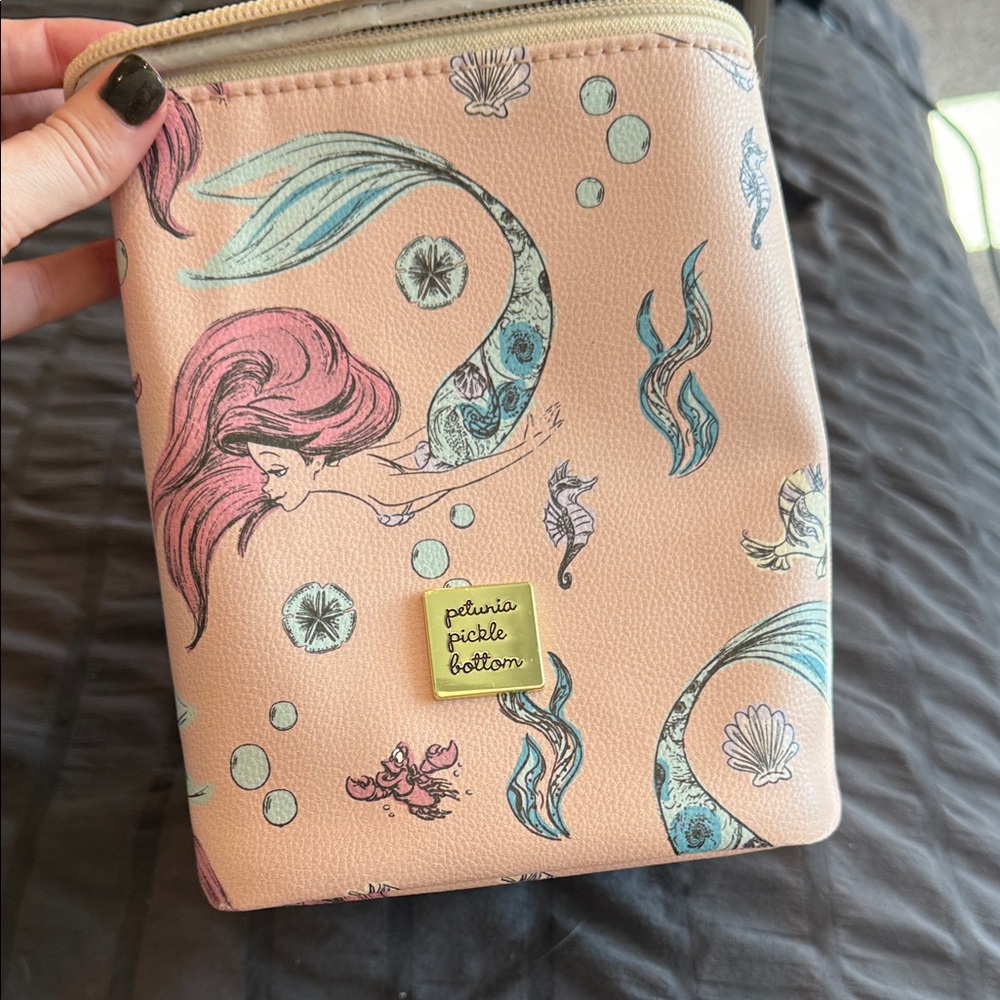 Petunia Pickle Bottom Pink Mermaid Pouch